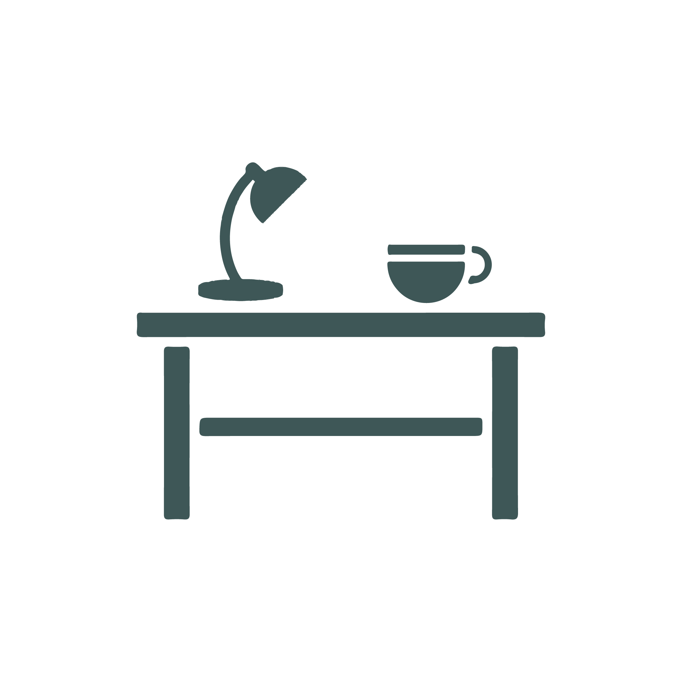 alzeto  Desk + Lamp